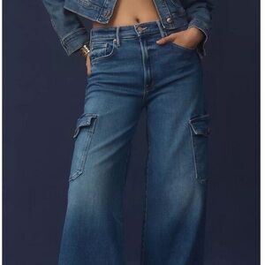 MOTHER undercover cargo sneak jeans size 25